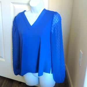 Eyelash Sleeve Blouse